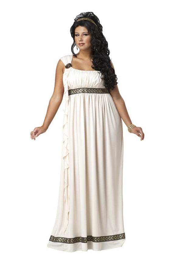 Plus Size Womens Olympic Goddess Costume