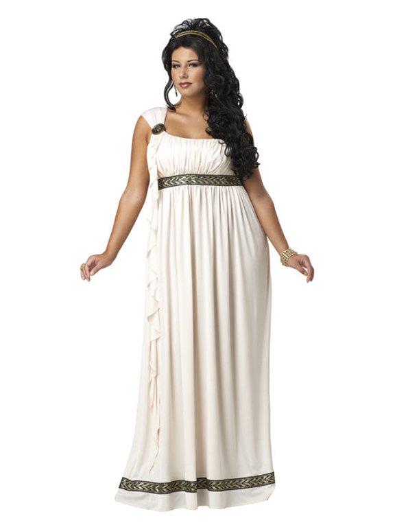 Plus Size Womens Olympic Goddess Costume