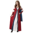 thumbnail image 1 of California Costumes Renaissance Queen, Red/Blue, Large Costume, 1 of 3