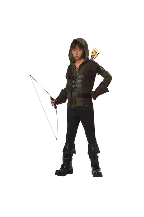 Robin Hood Boy's Halloween Fancy-Dress Costume for Child, M