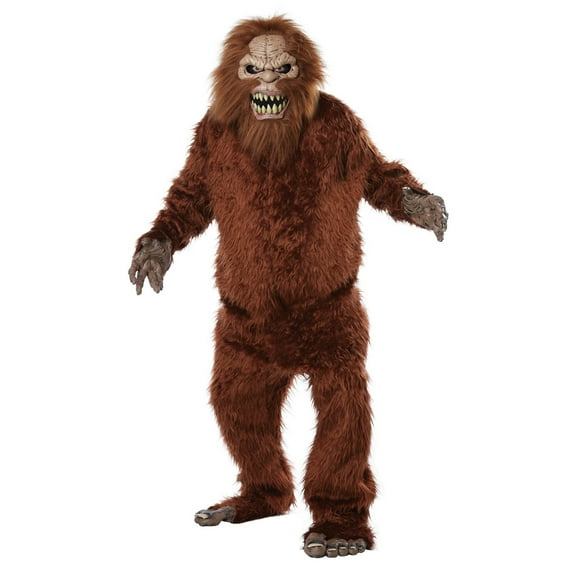 California Costumes Sasquatch Big Mouth Animal Men's Halloween Fancy-Dress Costume for Adult, One Size