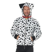 California Costumes Spotted Dalmatian Hoodie Adult's Costume Small-Medium 38-42