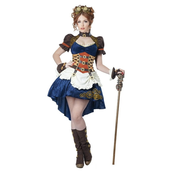 California Costumes Steampunk Fantasy Women's Halloween Fancy-Dress Costume for Adult, L