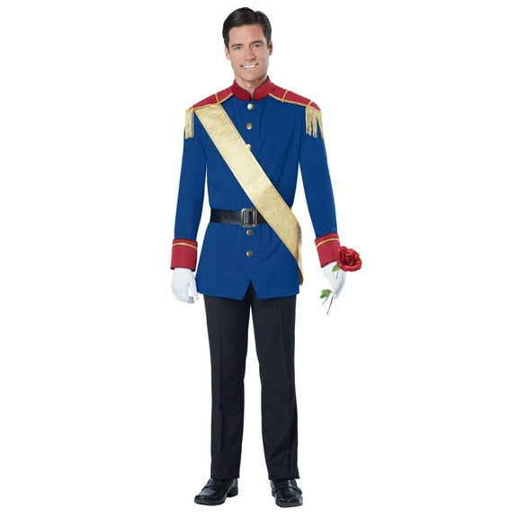 California Costumes Storybrook Disney Prince Men's Halloween Fancy-Dress Costumes for Adult, L