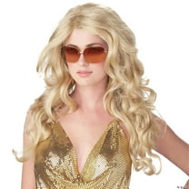 California Costumes Beige Blonde Sassy Super Model Halloween Costume Wig, for Adult