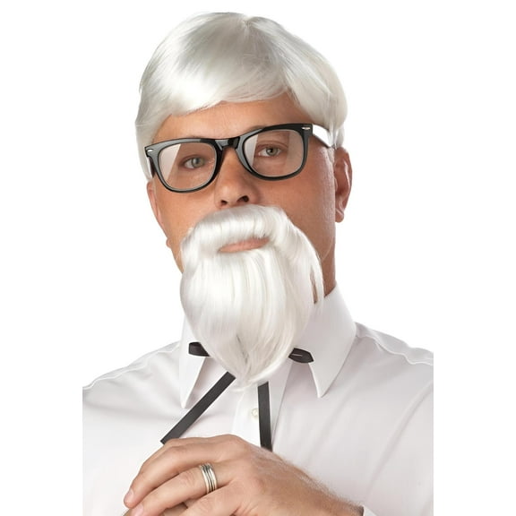 California Costumes The Colonel Wig & Moustache Costume Accessory Set One Size Unisex