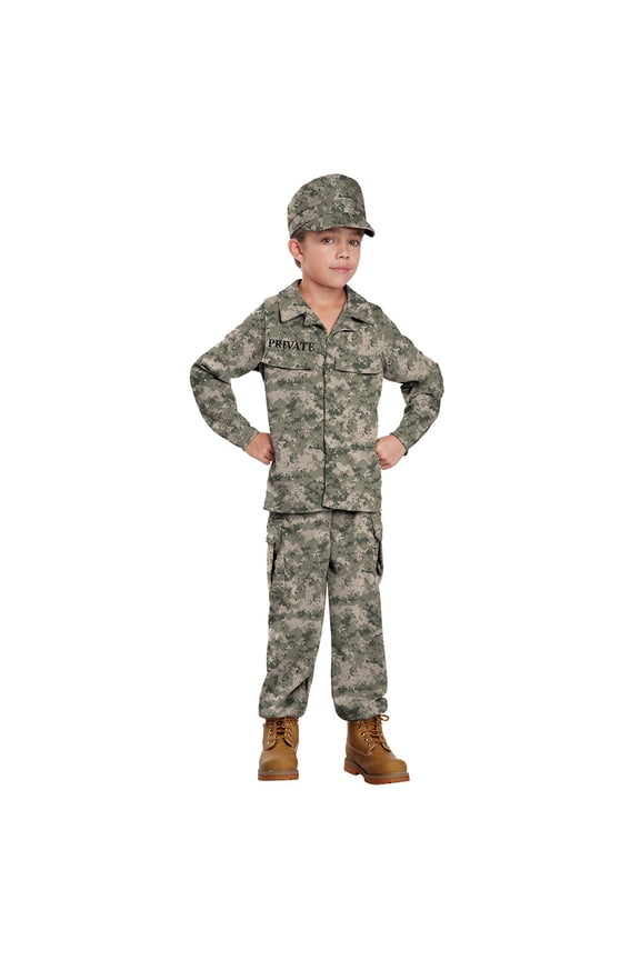 U.S. Military Army Soldier Child's Costume Large 10-12