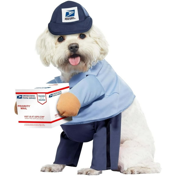 California Costumes US Mail Carrier Pup Dog Costume | Medium Unisex