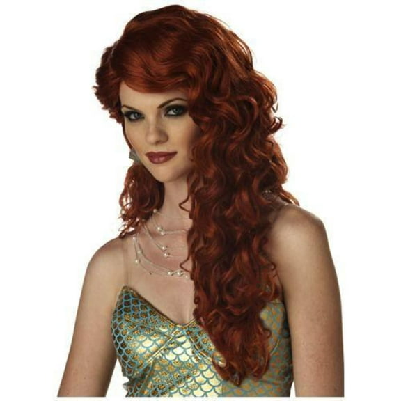 California Costumes 194631 Mermaid (Auburn) Adult Wig
