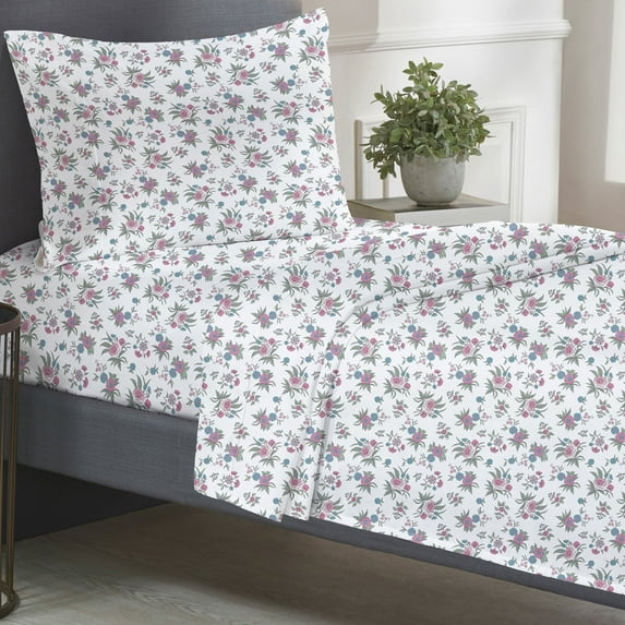 California Design Den 100% Cotton Twin Sheets Set, 400 Thread Count