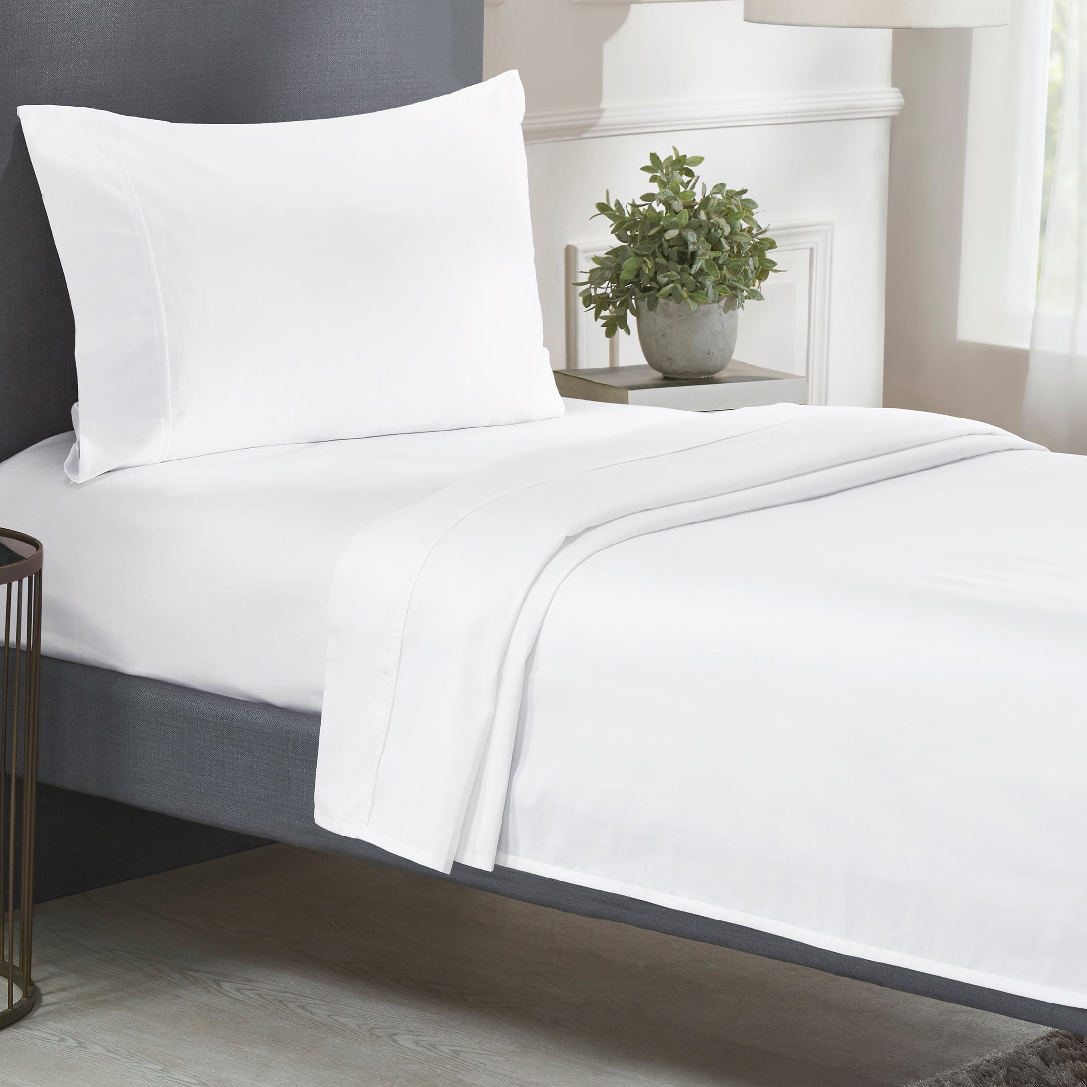 California Design Den 100% Cotton Twin XL Sheets Set, 400 Thread Count