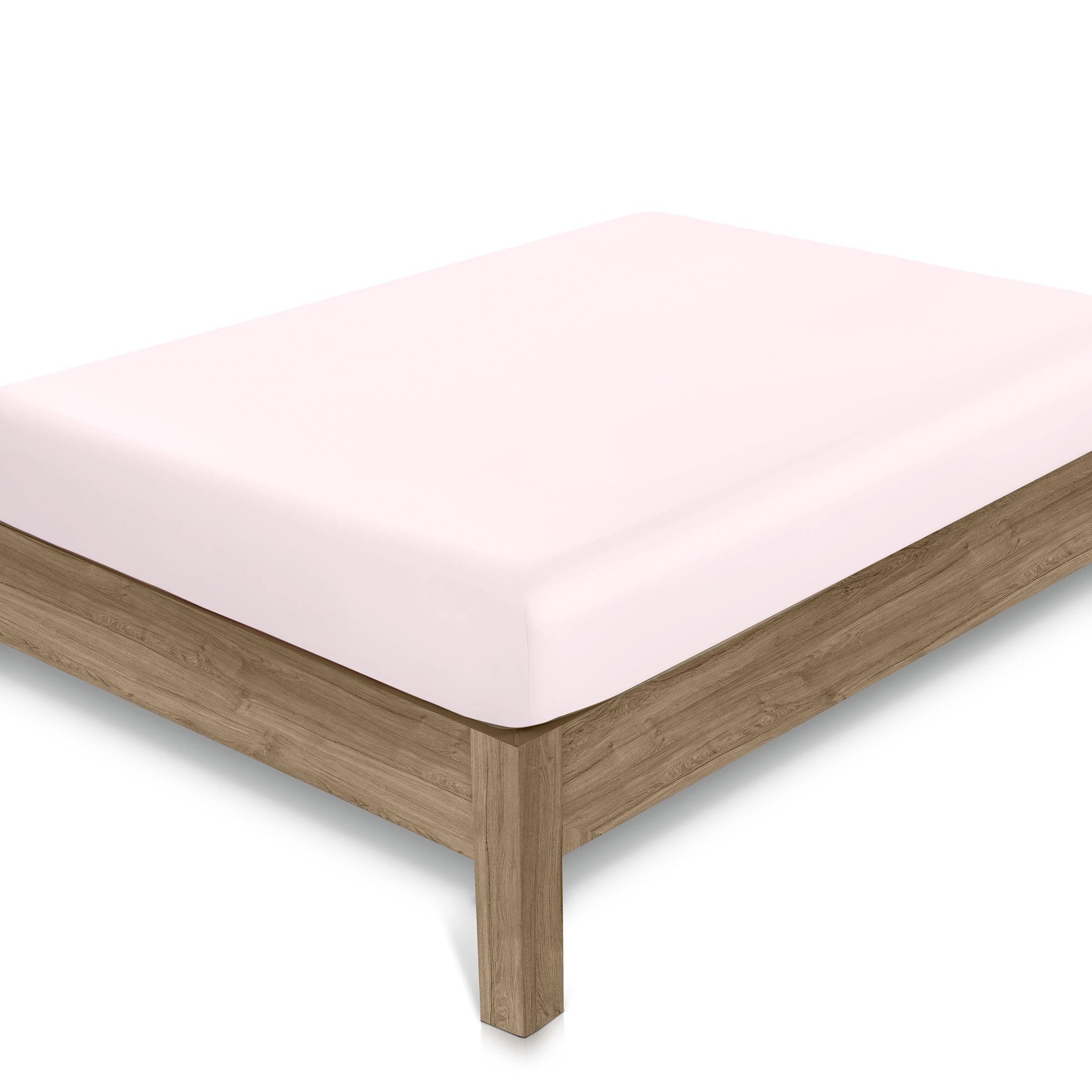 California Design Den 100 Organic Cotton Percale Twin Fitted Sheet