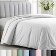thumbnail image 1 of California Design Den 100% Cotton Duvet Cover King Size Only - 400 Thread Count, Soft Sateen Weave - Stripe White, 1 of 9
