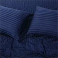 thumbnail image 1 of California Design Den 500 Thread Count Sheet Set Cotton Blend Navy Blue, Twin 3 piece, 1 of 5