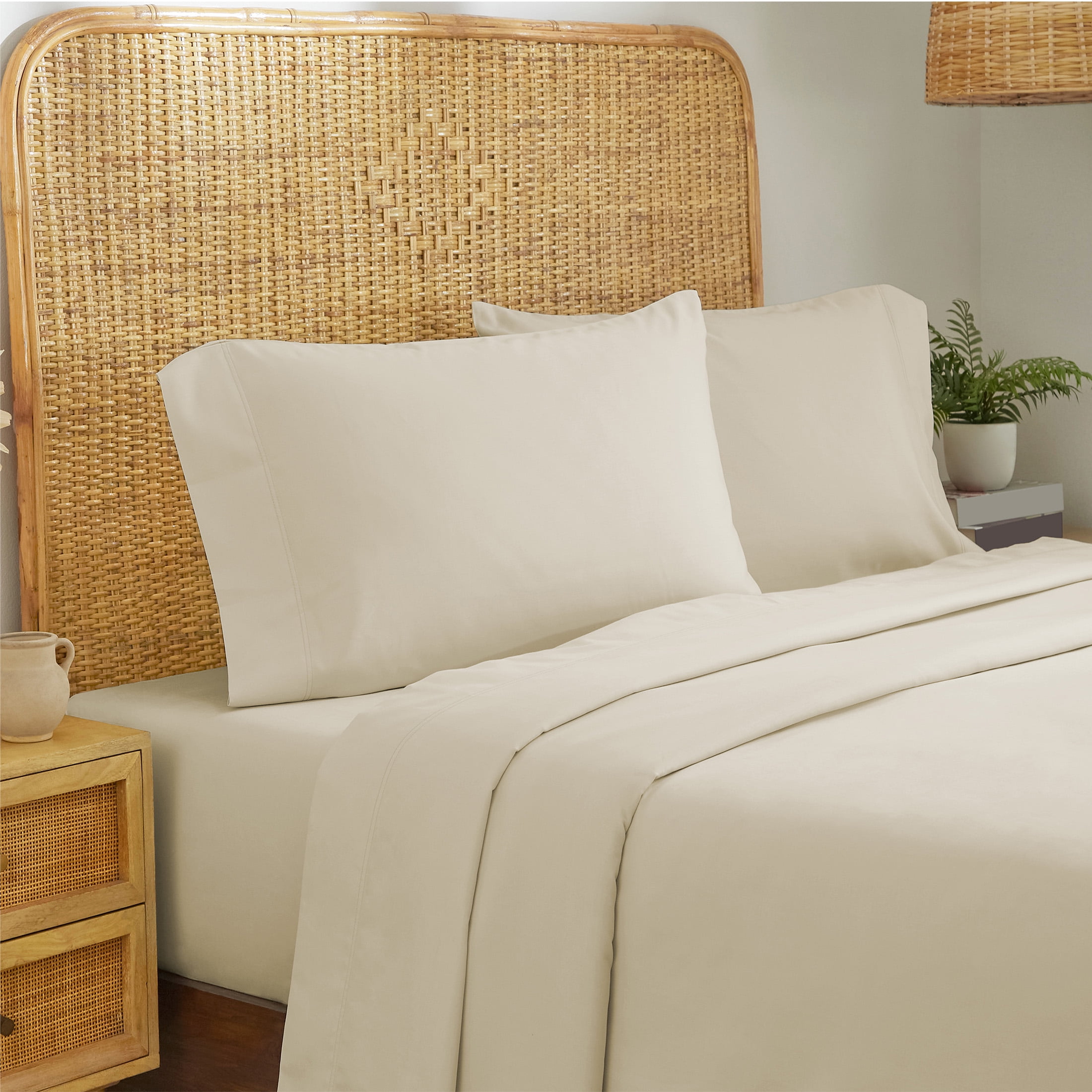 California Design Den Cal King Sheets Luxury 600 Thread Count 100