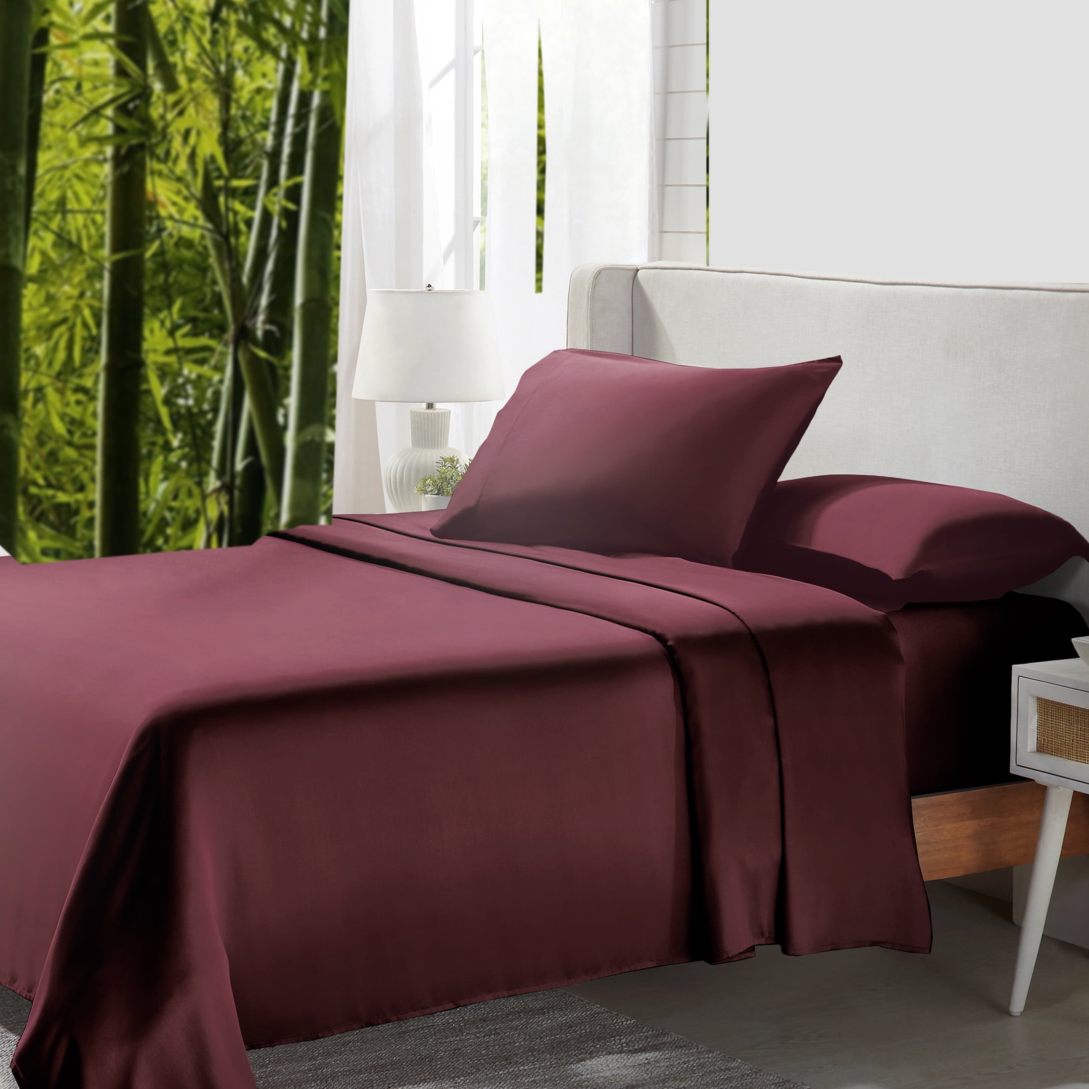 California Design Den Cal King Sheets - Super Soft Rayon from Bamboo ...