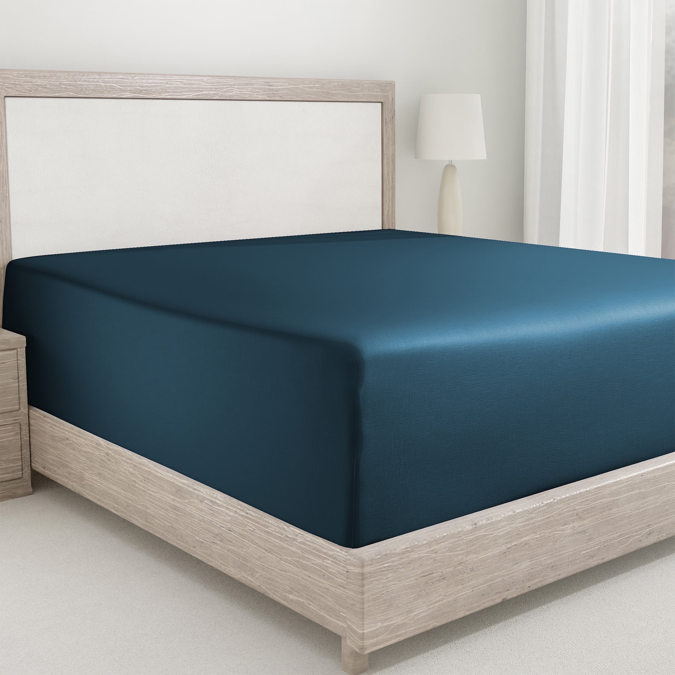 California Design Den King Fitted Sheet Only, Softest 400 Thread Count