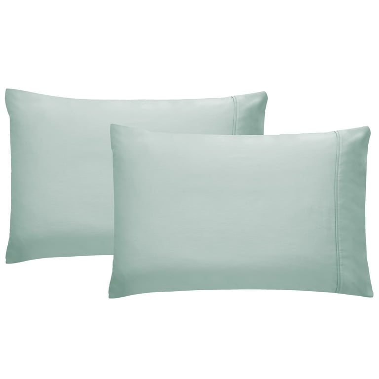 California Design De Standard Size Pillow Cases Set of 2, 100% Cotton  Cases, 400 Thread