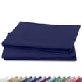 thumbnail image 1 of California Design Den King Size Pillow Cases, 100% Cotton Pillow Cases, Set of 2 Soft Sateen Weave Pillowcase Set, Designed for King Size Pillows, Navy Blue, 1 of 8