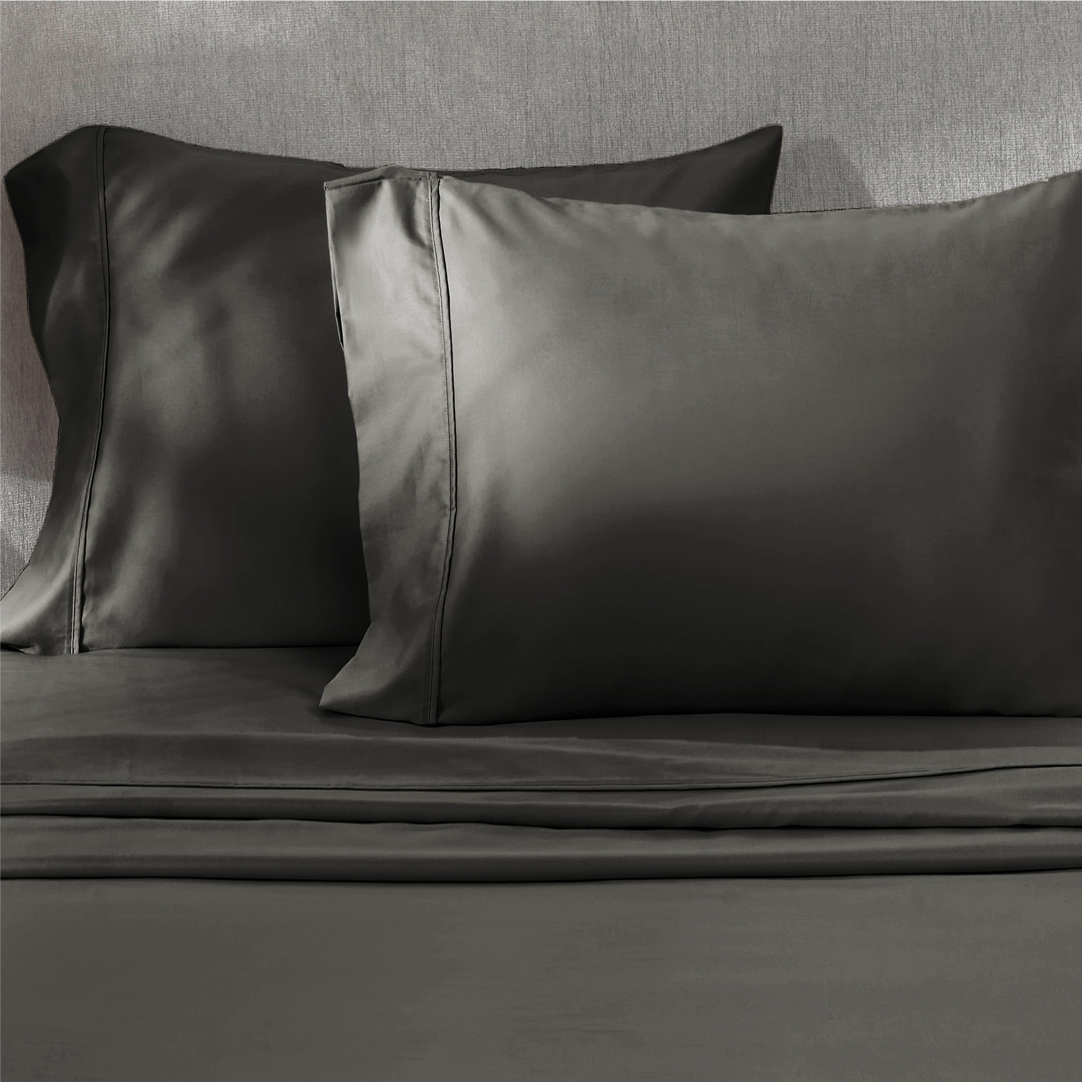 California Design Den Queen Pillow Cases 400 Thread Count, 100 Cotton Sateen, Set of 2 Pillow