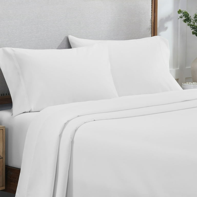 California Design Den Queen Bed Sheets - Luxury 1000 Thread Count 100%  Cotton Sateen - Cooling, Soft & Thick with Deep Pockets - 4 Piece Sheet  Set