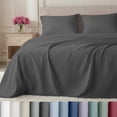thumbnail image 1 of California Design Den Split King Sheets Sets For Adjustable Bed - 800 Thread Count 100% Cotton Sateen - Deep Pocket - 5 Piece Set with 2 Twin-XL Fitted Sheets, Grey, 1 of 9