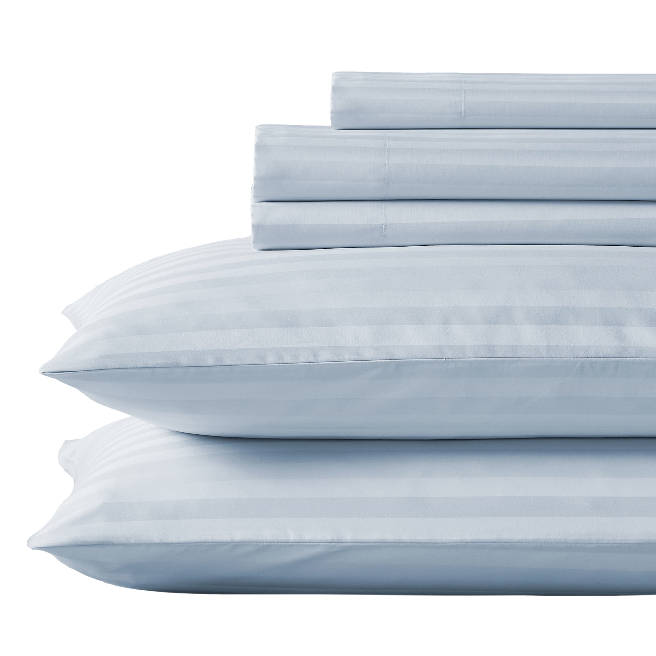 California Design Den Striped King Split Sheets For Adjustable Bed