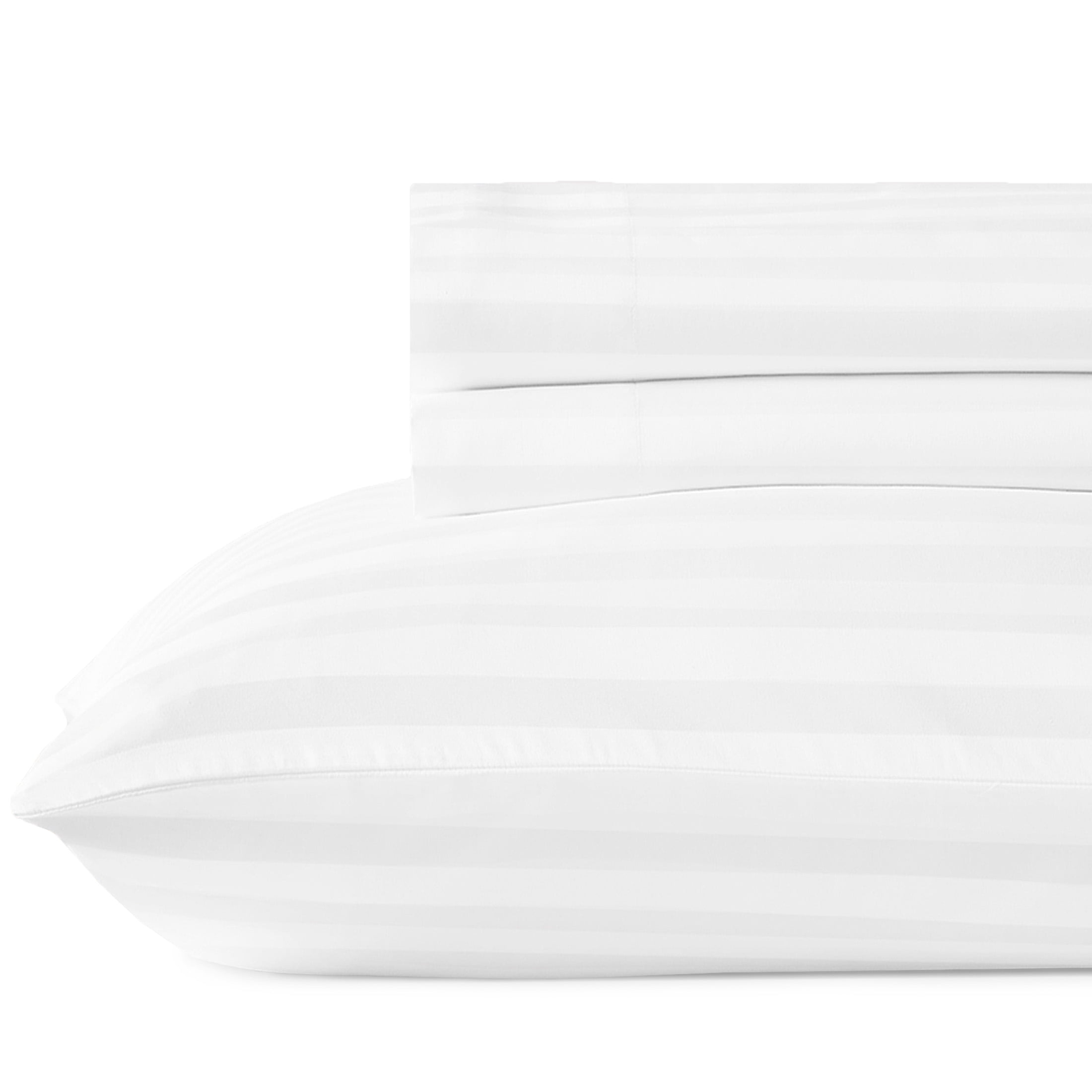 California Design Den Striped Twin Sheets Soft Cooling 500 Thread