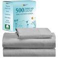 California Design Den Twin Xl Sheet Luxury 500 Thread Count 100