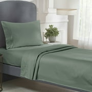 California Design Den Twin Xl Sheets - Luxury 600 Thread Count 100% Cotton Sateen - 3 Piece Adult/Teen Bed Sheet Set, Sage Green