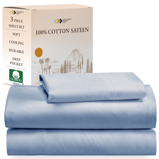 California Design Den Xl Twin Sheets 100 Cotton Bed Sheets Set