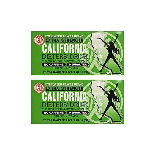 Evergreen Leaves California Dieters' Drink Extra Strength – Senna ...