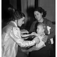 thumbnail image 1 of California Doctor 1939. Na Traveling Public Health Doctor Conducting A Well-Baby Clinic In A Local School In, 1 of 4