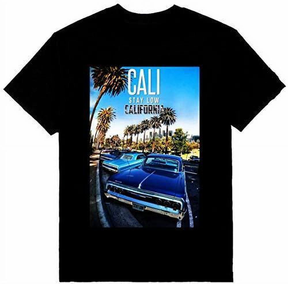 California Downtown and Palm Trees Vibes Men Heavyweight Short Sleeve T