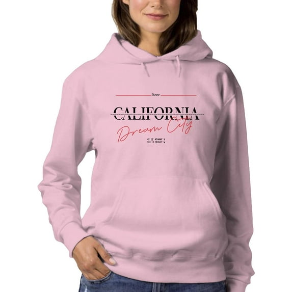 California Dream City W Coords Hoodie Women -Image by Shutterstock, Female XX-Large