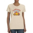 thumbnail image 1 of California Dreamin' T-Shirt Women -Smartprints Designs, Female x-Large, 1 of 4