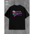 thumbnail image 1 of California Dreaming men 180G 100% Cotton black Unique Design Unisex Shirt Crewneck tshirts Trendy Unisex Shirt Crewneck tshirts Original Unisex Shirt Graphic Tee tshirts, 1 of 7