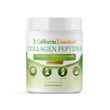 California Essentials Organic Collagen Peptides Protein Powder, 16 oz