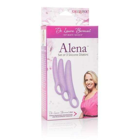 California Exotic Novelties Dr. Laura Berman Alena Set of 3 Silicone Dilators