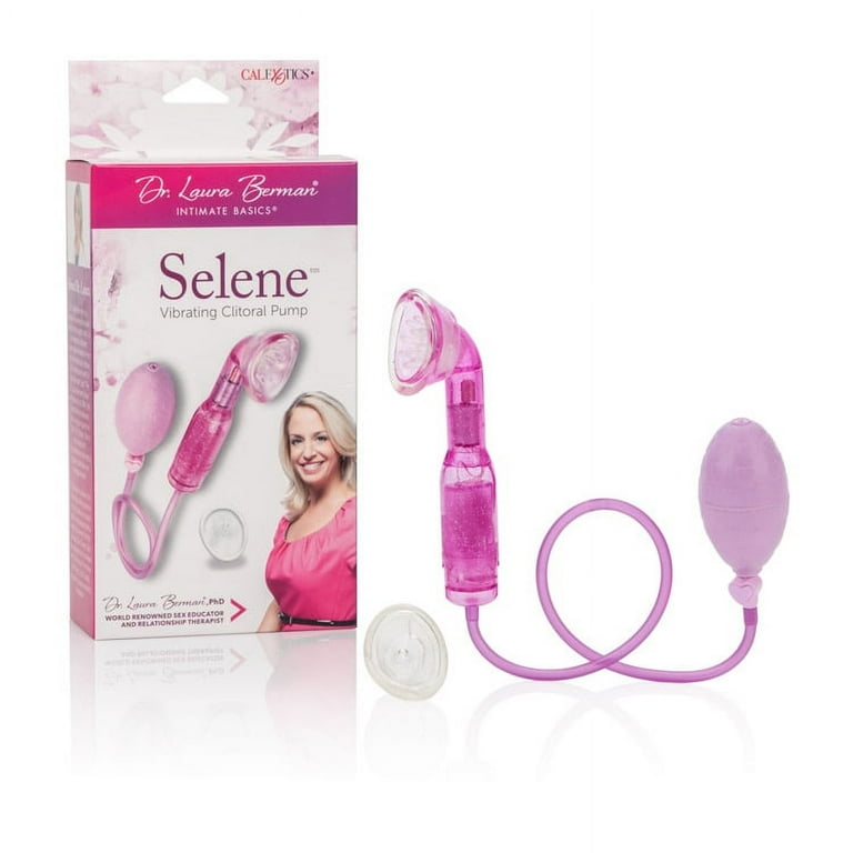 California Exotic Novelties Dr. Laura Berman Selene Vibrating Clitoral Pump