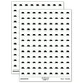 thumbnail image 1 of California Flag Bear Solid 200+ Round Stickers - White - Gloss Finish - 0.50" Size, 1 of 3