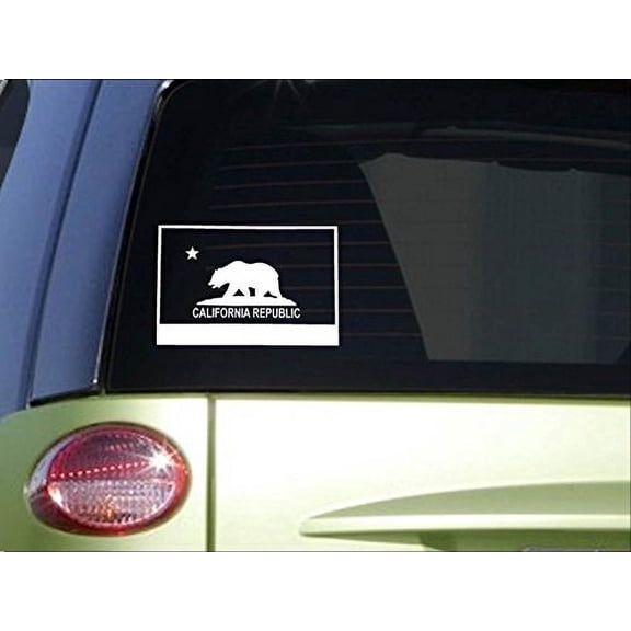 California Flag *I091* 8" Sticker decal the golden state bear
