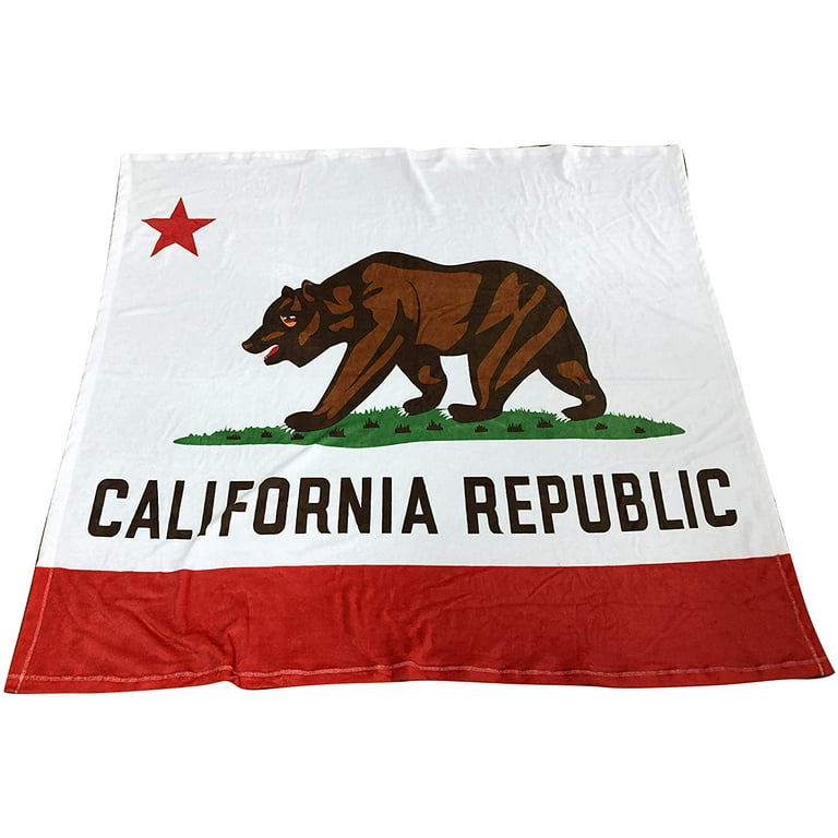 Christmas California Republic Red Blanket Christmas California Republic Red Blanket