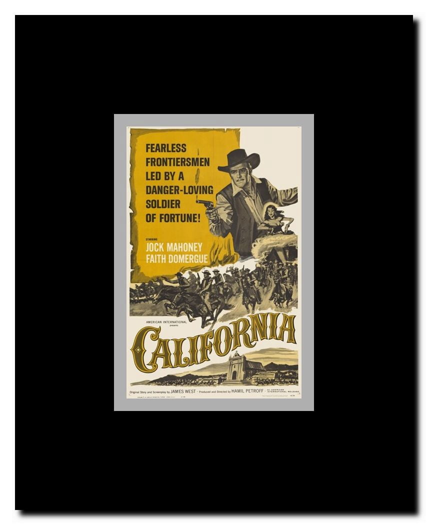 California Framed Movie Poster