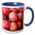 thumbnail image 1 of 3drose, California Fruit Stand. Fresh Pomegranates., 15oz Two-tone Blue Mug, 1 of 6