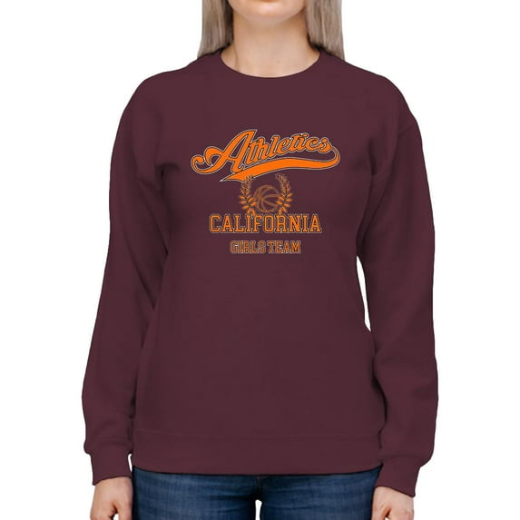 California Girls Team Banner Sweatshirt Women -Image by Shutterstock, Female 3X-Large