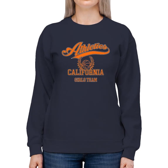California Girls Team Banner Sweatshirt Women -Image by Shutterstock, Female XX-Large
