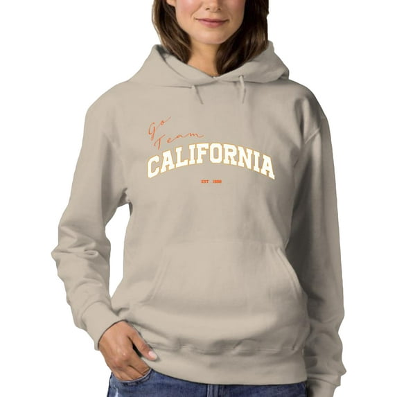 California Go Team! Hoodie Women -Image by Shutterstock, Female XX-Large