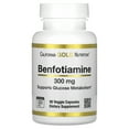 thumbnail image 1 of California Gold Nutrition Benfotiamine, 300 mg, 90 Veggie Capsules, 1 of 6