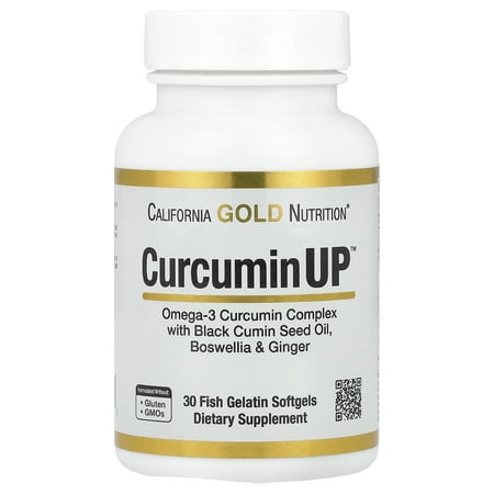 CurcuminUP, 30 Fish Gelatin Softgels, California Gold Nutrition